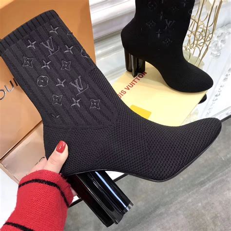 louis vuitton socks shoes|Louis Vuitton sock ankle boots.